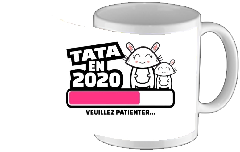 Mug Tata 2020 Cadeau Annonce naissance