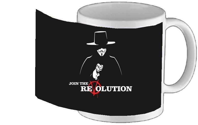 Mug V For Vendetta Join the revolution