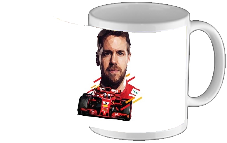 Mug Vettel Formula One Driver