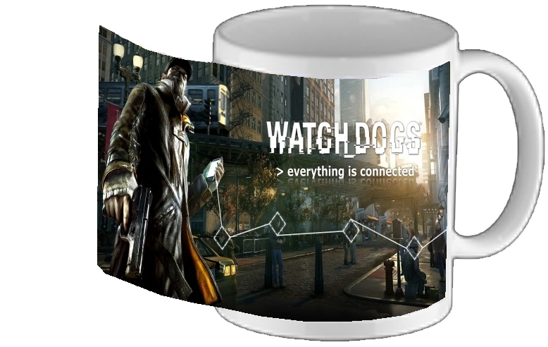 Mug Watch Dogs Everything is connected