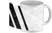 Mug effet marbre blanc - Tasse