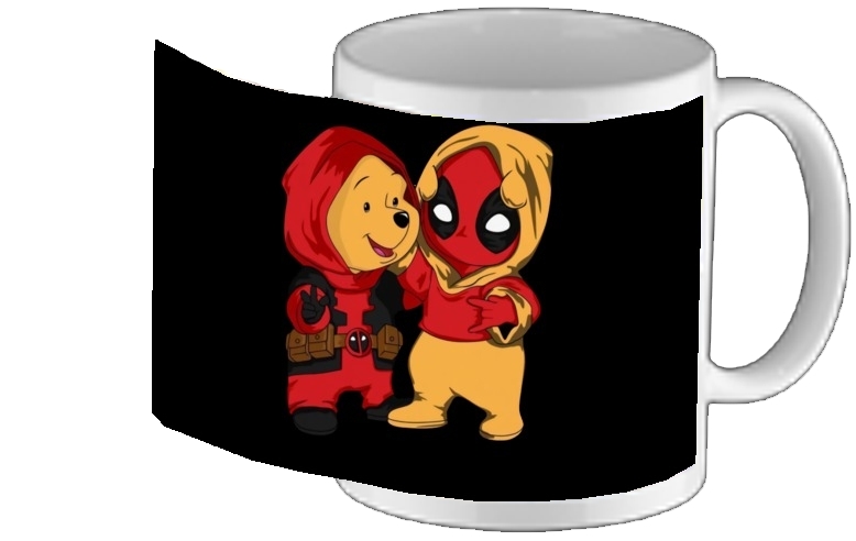 Mug Winnnie the Pooh x Deadpool