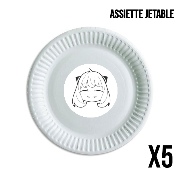 Assiette Anya forger