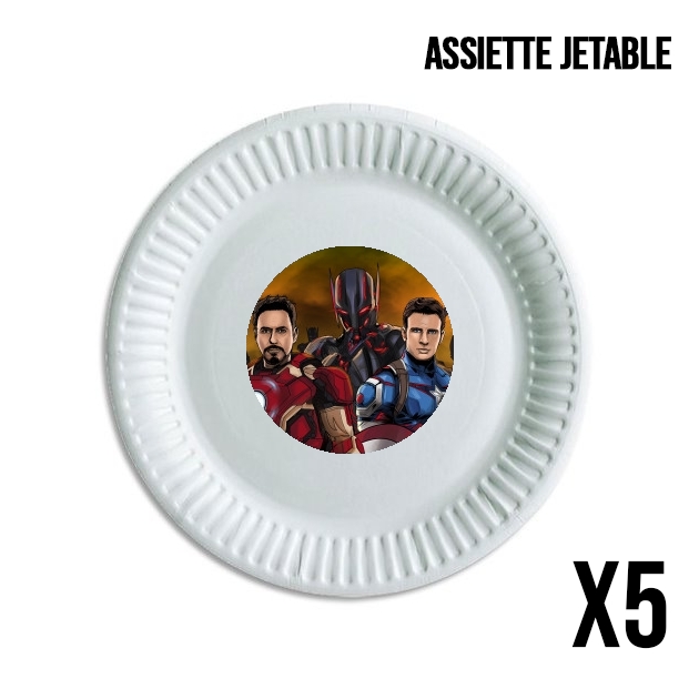 Assiette Avengers Stark 1 of 3 