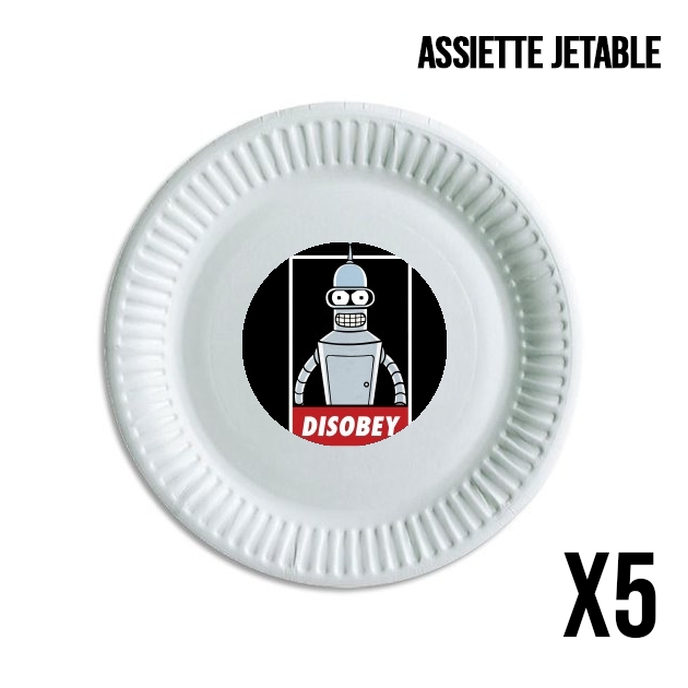 Assiette Bender Disobey