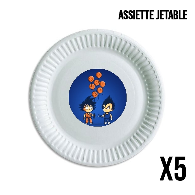 Assiette Crystal Balloons