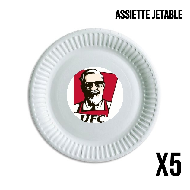 Assiette UFC x KFC