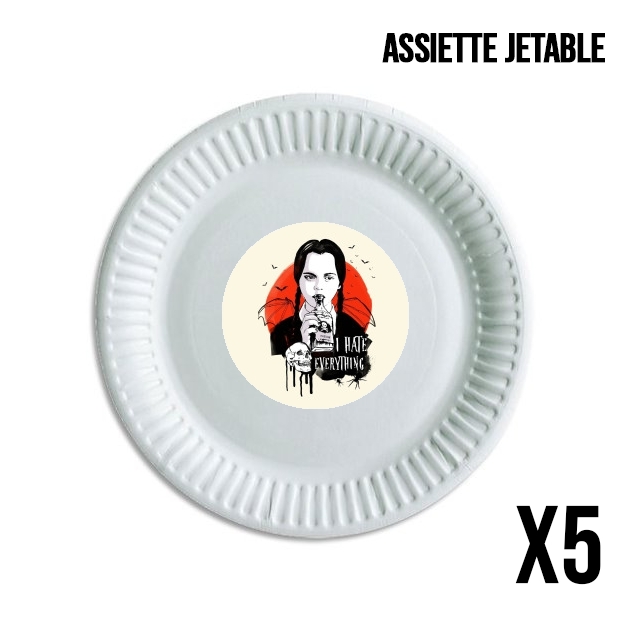Assiette Mercredi Addams have everything