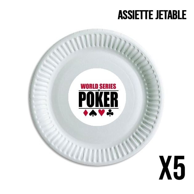 Assiette World Series Of Poker