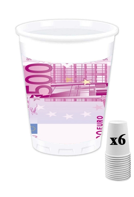 Gobelet Billet 500 Euros