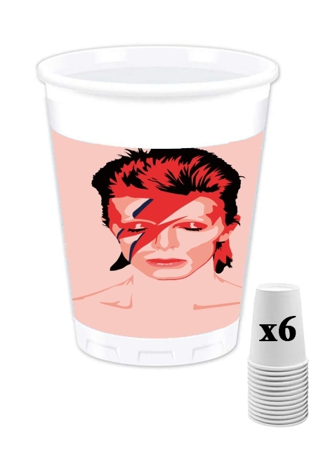 Gobelet David Bowie Minimalist Art
