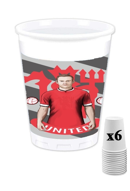 Gobelet Football Stars: Red Devil Rooney ManU