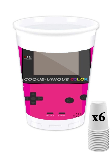 Gobelet GameBoy Color Rose