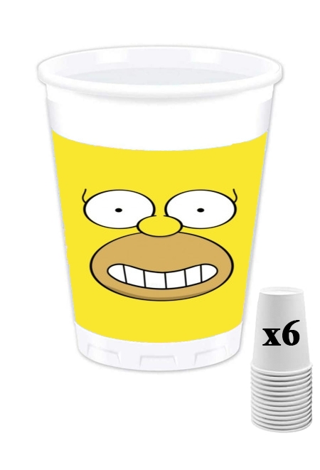 Gobelet Homer Face