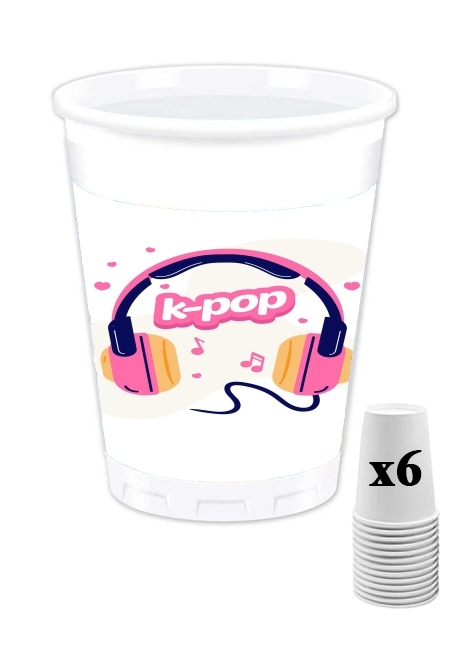 Gobelet I Love Kpop Headphone