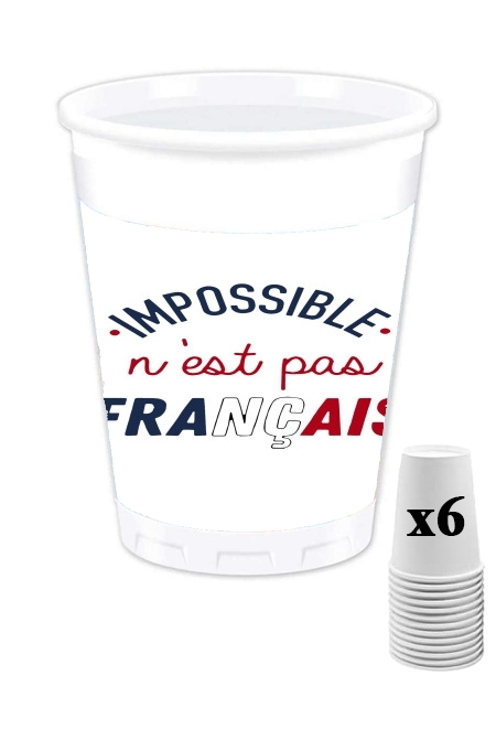 Gobelet Impossible n'est pas Français