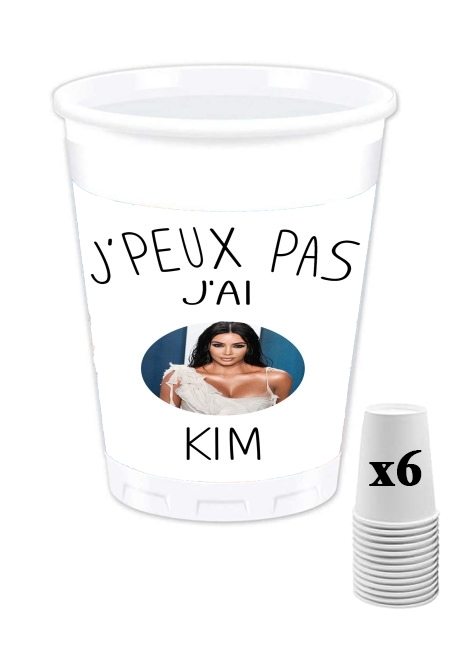 Gobelet Je peux pas j'ai Kim Kardashian