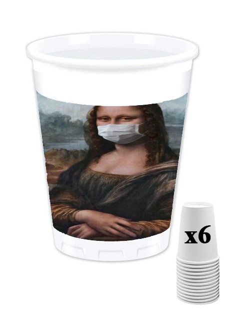 Gobelet Joconde Mona Lisa Masque