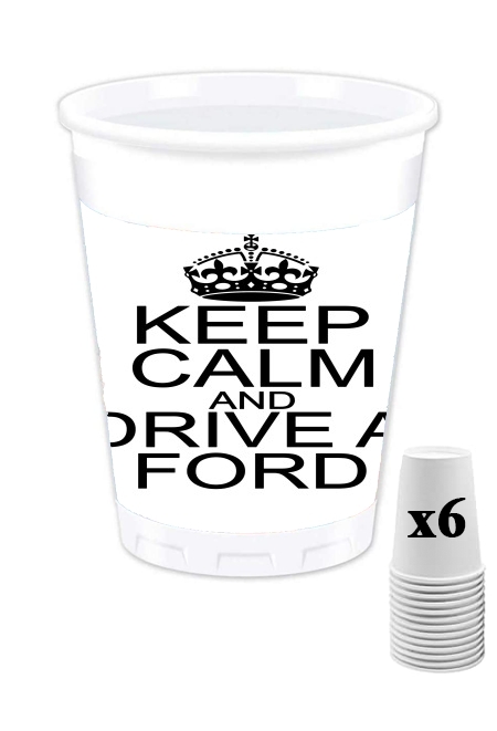Gobelet Keep Calm And Drive a Ford
