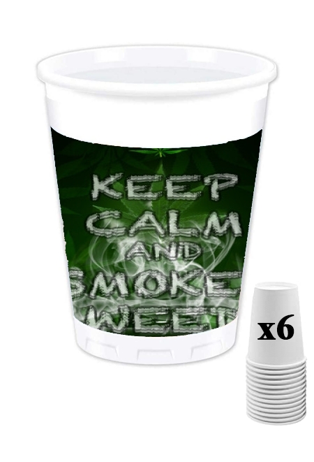 Gobelet Keep Calm And Smoke Weed