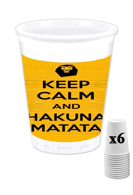 Gobelet Keep Calm And Hakuna Matata