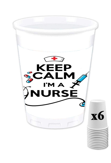 Gobelet Keep calm I am a nurse