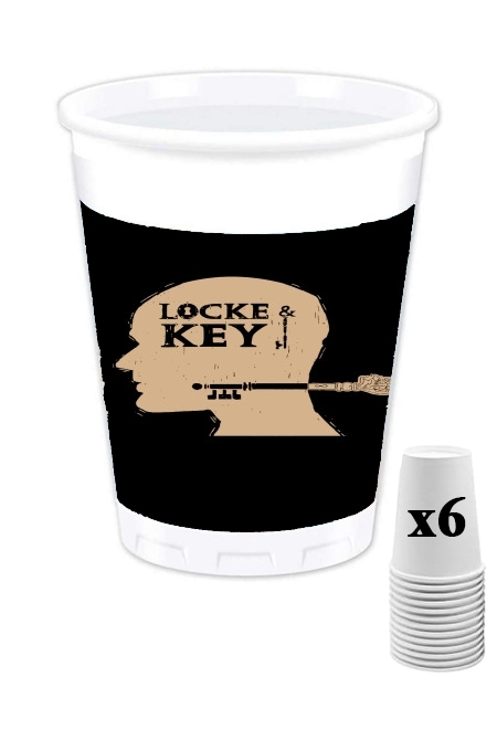 Gobelet Locke Key Head Art