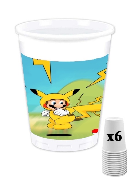 Gobelet Mario mashup Pikachu Impact-hoo!
