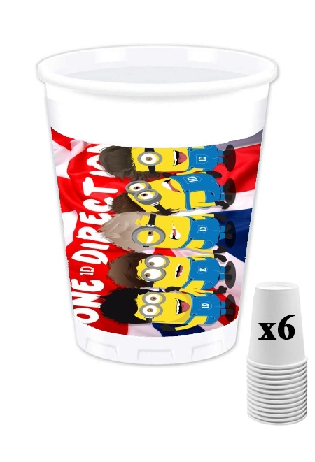 Gobelet Minions mashup One Direction 1D