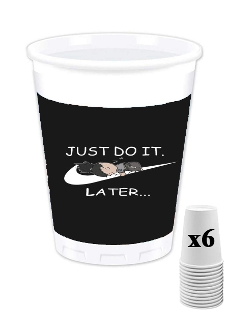 Gobelet Nike Parody Just do it Later X Shikamaru