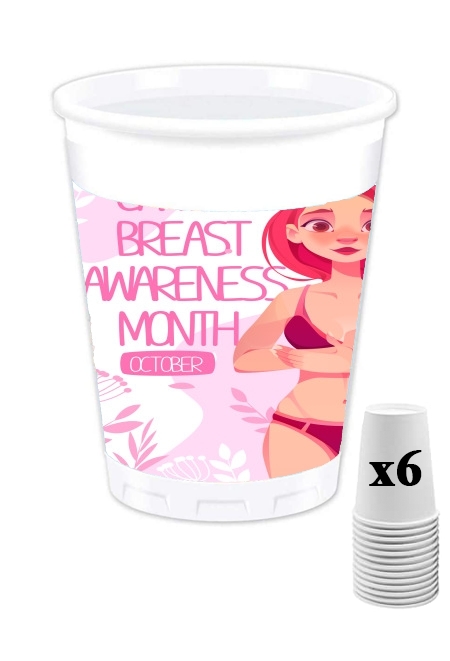 Gobelet October breast cancer awareness month
