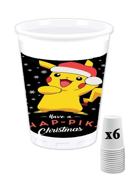 Gobelet Pikachu have a Happyka Christmas