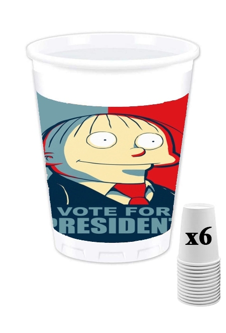 Gobelet ralph wiggum vote for president
