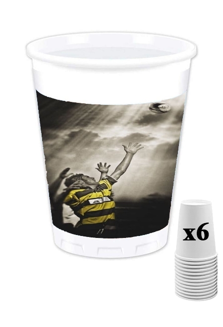 Gobelet personnalisable - Pack de 6 Rugby Challenge