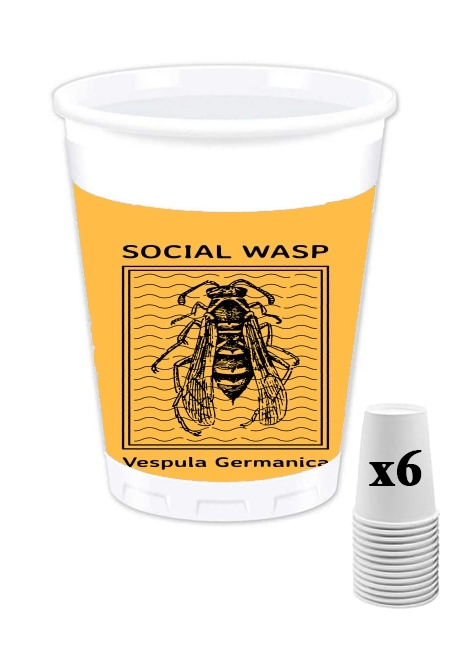 Gobelet Social Wasp Vespula Germanica