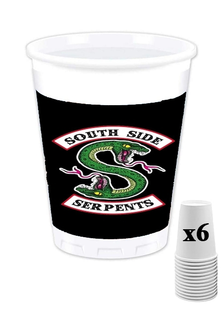 Gobelet personnalisable - Pack de 6 South Side Serpents