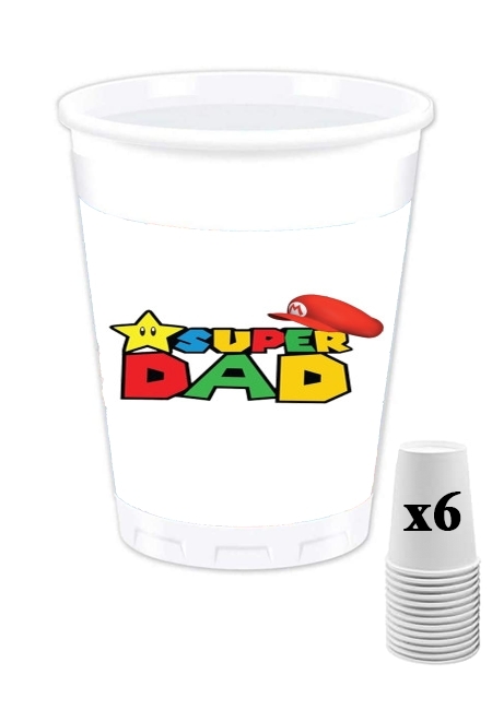 Gobelet Super Dad Mario humour