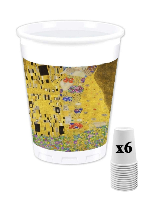 Gobelet personnalisable - Pack de 6 The Kiss Klimt