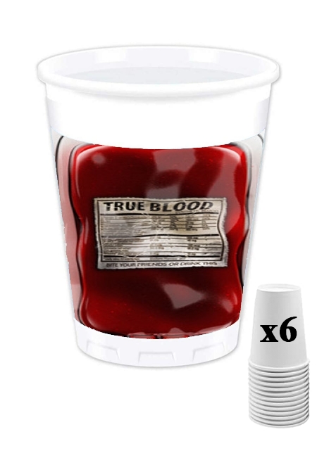 Gobelet personnalisable - Pack de 6 Poche de sang