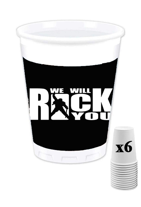 Gobelet We will rock you