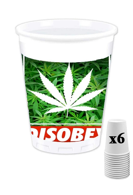 Gobelet Weed Cannabis Disobey
