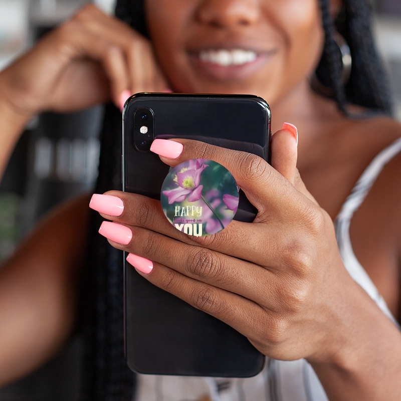 PopSockets Happy Looks Good on You
