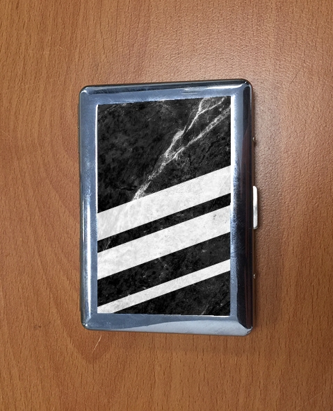 Porte Black Striped Marble