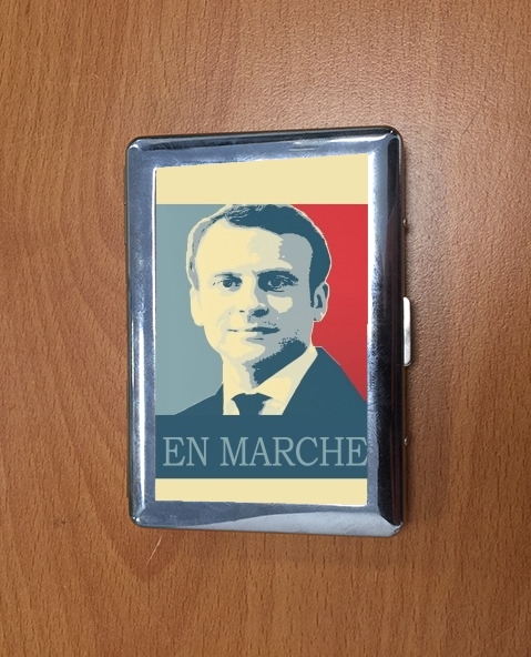 Porte Macron Propaganda En marche la France