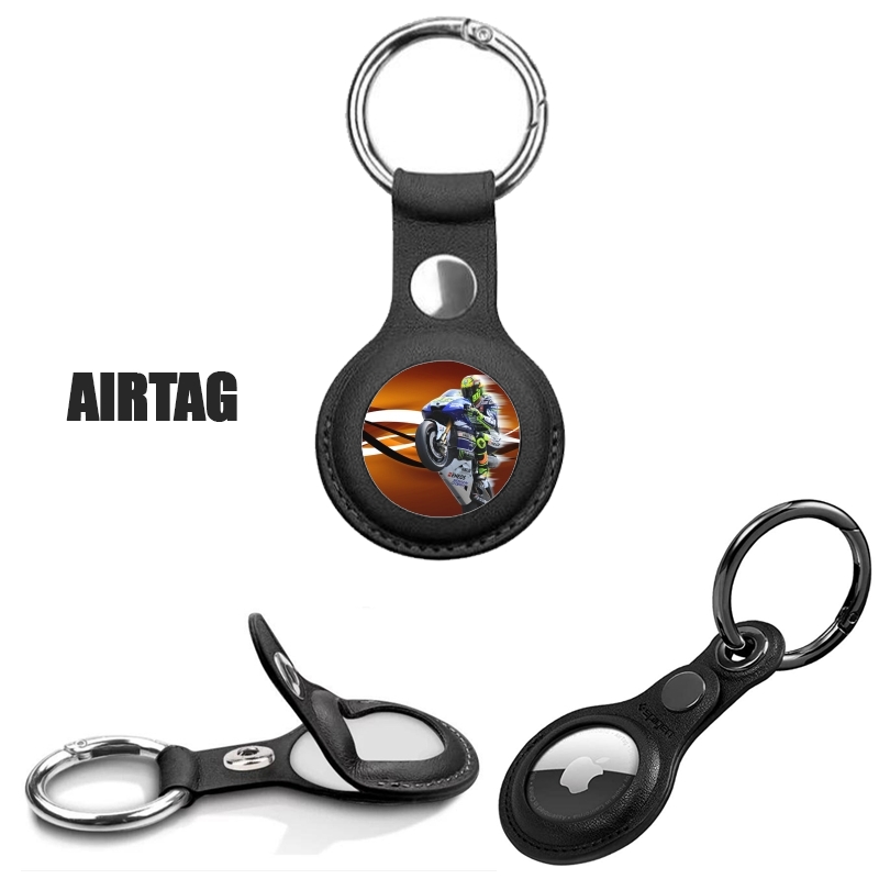 Protection AirTag avec porte-clés Fan de VR46 Doctors