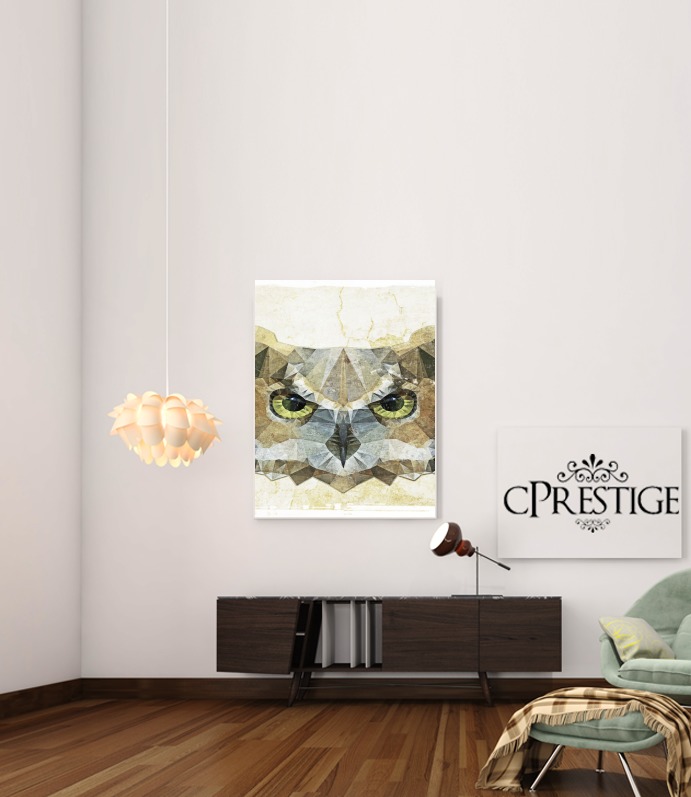 Poster abstract owl