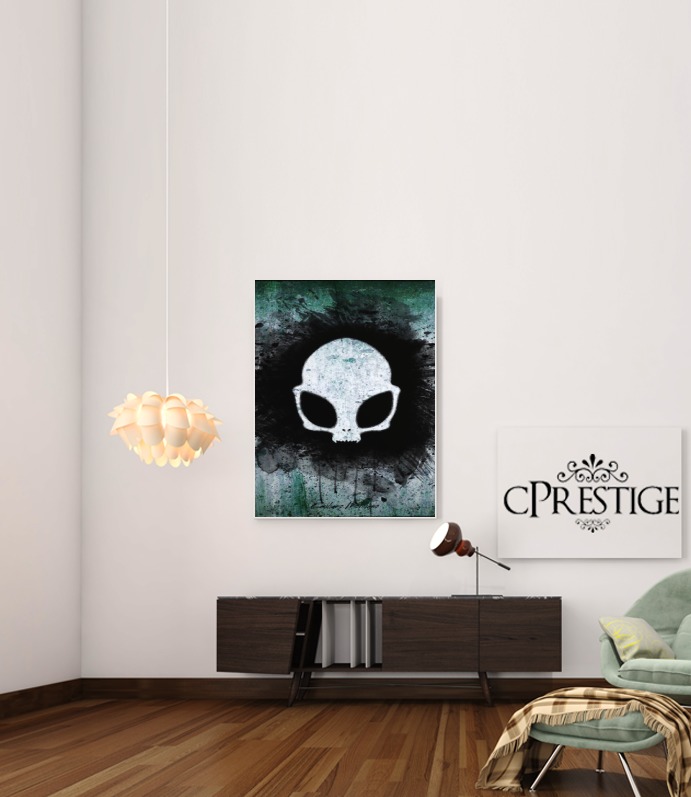 Poster Skull alien