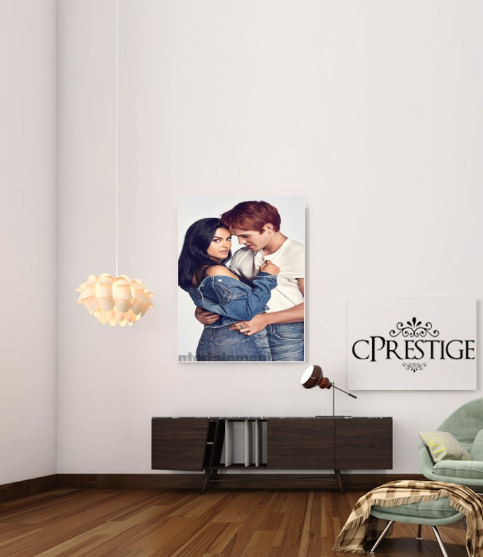 Poster Archie x Veronica Riverdale