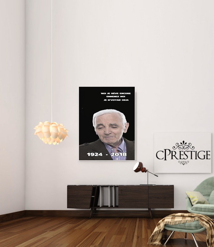 Poster Aznavour Hommage Fan Tribute