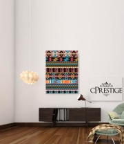 poster-30-40 aztec pattern red Tribal